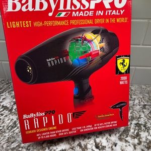 NWT BabyLiss Pro Rapido Hair Dryer